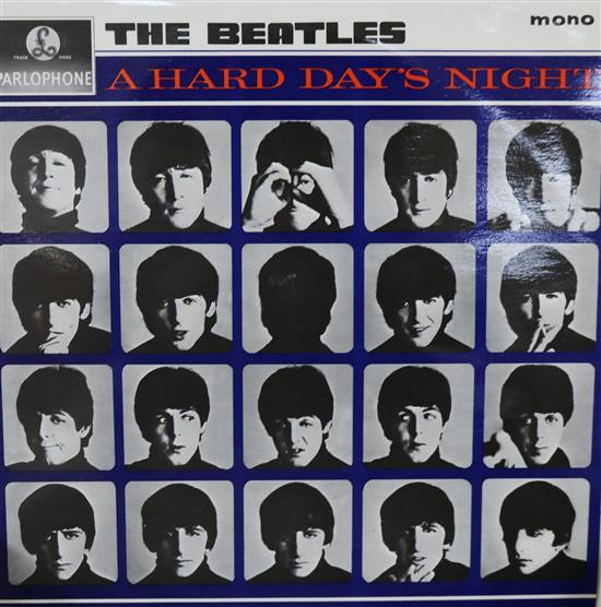 A Collection of rare Beatles LPs